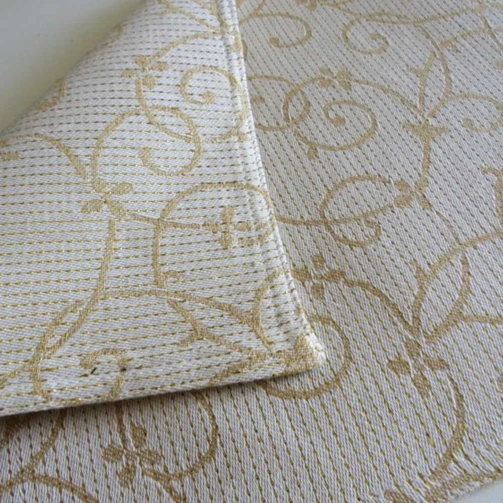Home Trends metallic gold